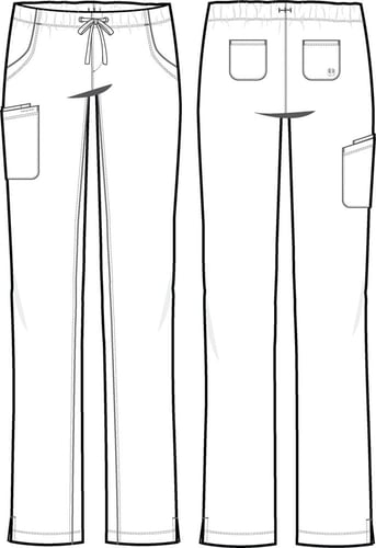 بنطلون سكراب نسائي هيلينج هاندز نسائي بجيوب