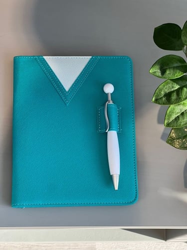 دفاتر اشكال سكراب مع I قلم