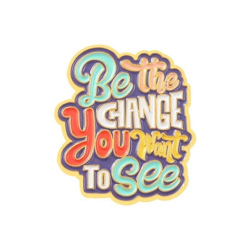 دبوس be the change