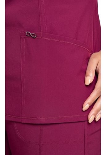 سكراب طبي نسائي Infinity باللون عنابي من شيروكي –...