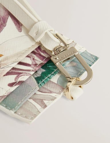 حامل بطاقة تيد بيكر Pastel Floral Lanyard