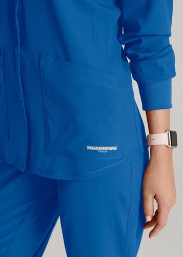 جاكيت سكراب Stability باللون أزرق ملكي من سكيتشرز