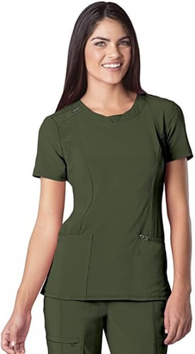 سكراب طبي نسائي Infinity باللون زيتي من شيروكي – ت...