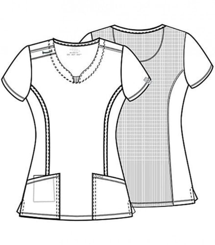 سكراب طبي نسائي Infinity باللون زيتي من شيروكي – ت...