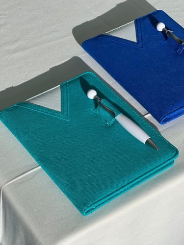 دفاتر اشكال سكراب مع I قلم