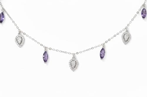 تشوكر لاف فايلوت - LAV Violet - فضة عيار 925