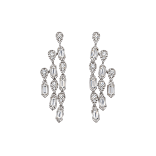 Sharly 18K White Gold Diamond Earrings – JHRE0203DWASH