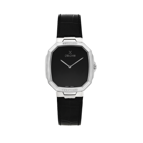 ساعة رجالية الماس ماركة كارلوفان KCN1780S04