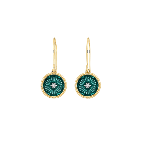 Millaoro 18K Yellow Gold Diamond Earrings – JMOE0045DTDSH