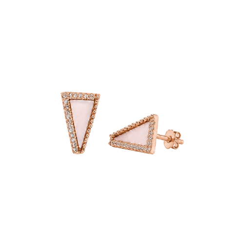 FRANK ROSHA Gold & Diamond Earrings JFRE0142DPASH