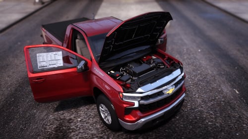 شفرولية سلفرادو 2025 ستايل خاص