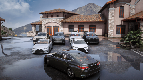 بكج لكزس 2025 - 2024 وارد وليد لسيارات