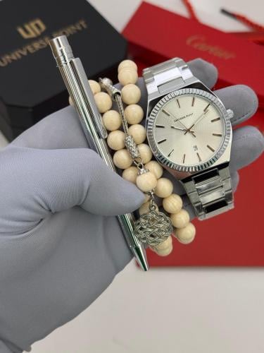 طقم ساعة وقلم وسبحة