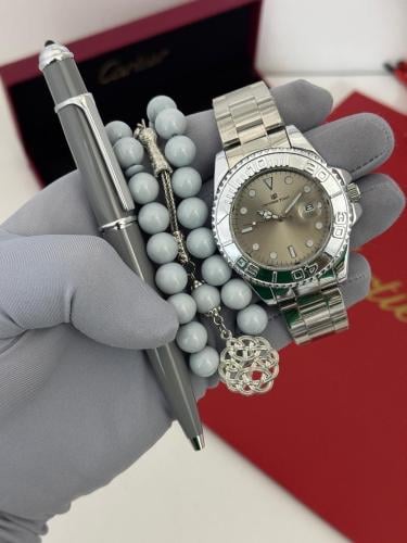 طقم ساعة وقلم وسبحة