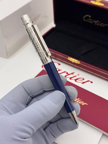 قلم كارتير الأزرق الفاخر – إصدار بزخارف معدنية