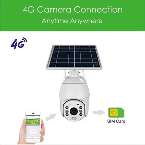 كاميرا 4G طاقة شمسية