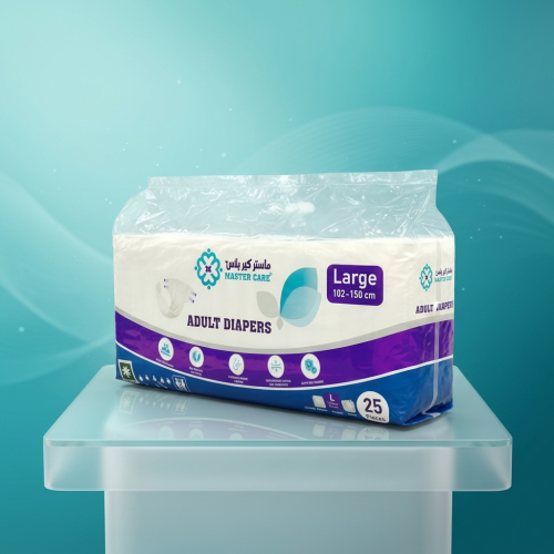 Master Care adult diaper carton large 3*25