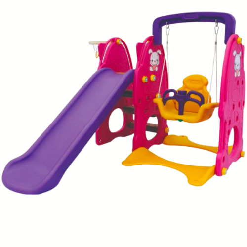 طقم مرجوحة وزحليقة بلاستيك G604