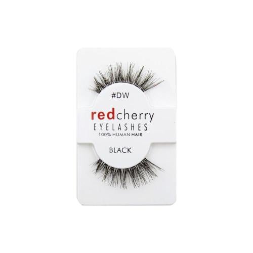 Red Cherry Black Eyelashes - DW