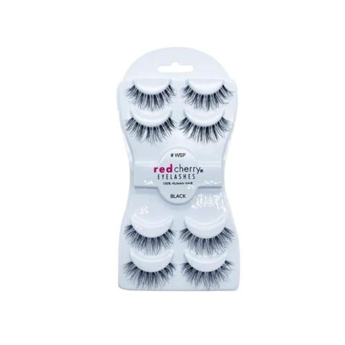 Red Cherry eyelash set WSP black - 4 pairs