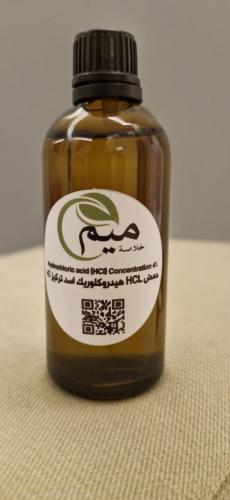 حمض HCL تركيز 4% 100ML