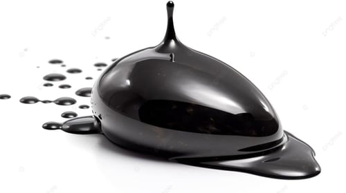 زيت القطران الخام المقطر ثقيل ومخفف 30 مل قطارة زج...