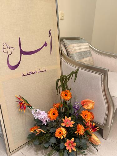 لوحة مطرزة قماش لينن