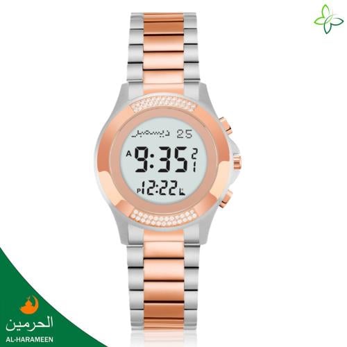 ساعات الحرمين دايموند HA-6371 النسائية مقاس 38MM م...