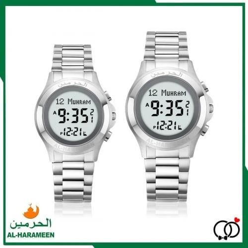 طقم ساعة الحرمين الفاخرة HA-6372 وHA-6371 رجالي -...
