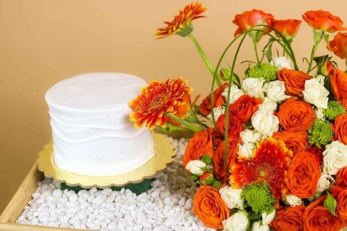 صينية همسه برتقاليه