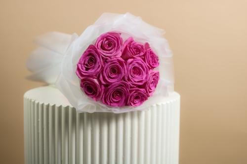 باقة الإحساس الوردية