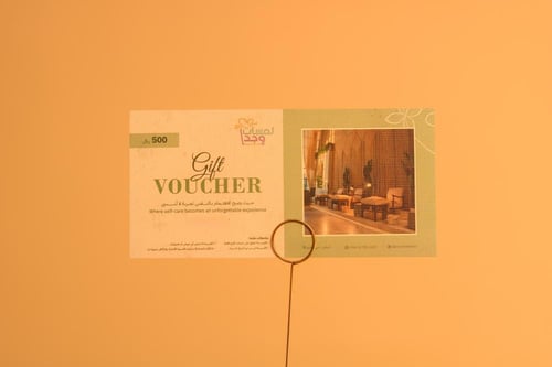 أنثوريوم مع قسيمة من جويس هاند سبا