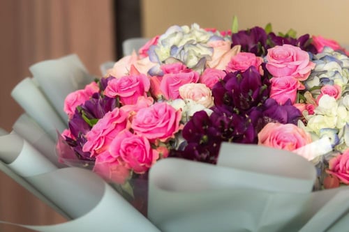 باقة كير البنفسجية