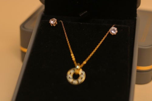 طقم مجوهرات دائري