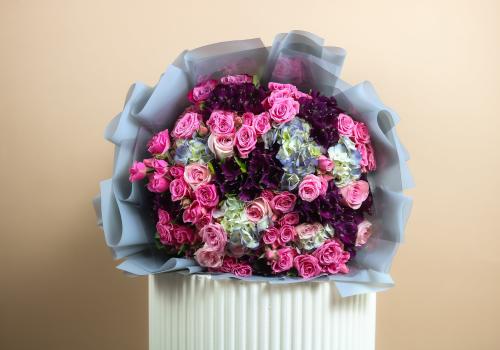 باقة كير البنفسجية