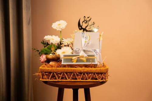 سلة هدايا رمضان الفاخرة