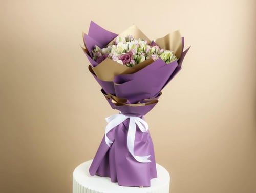 باقة زهور الغروب الساحرة