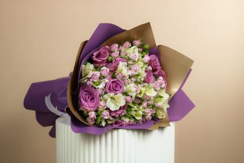 باقة زهور الغروب الساحرة