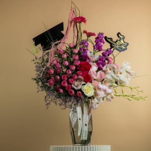 فازة زهور النجاح