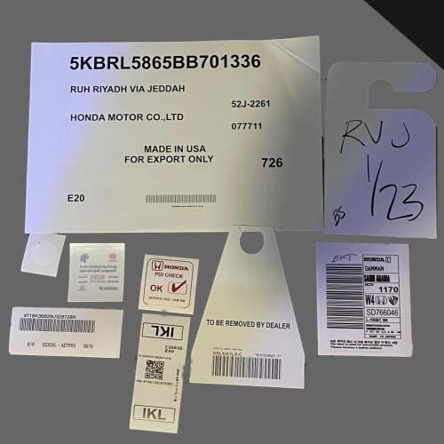 بكج ستكرات الوكالة - اكورد 2015-2022