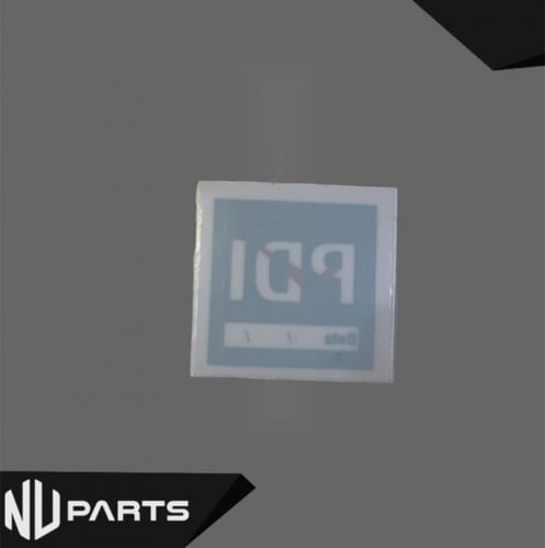 استيكر تويوتا PDI – تأكيد فحص ما قبل التسليم باحتر...