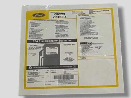 بكج ستكرات الوكالة - فورد