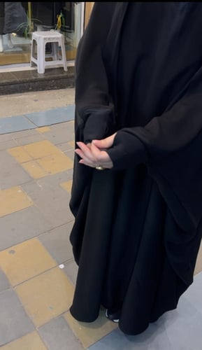 عباة( مكة) الراس فيتنامي قفاز اكمام