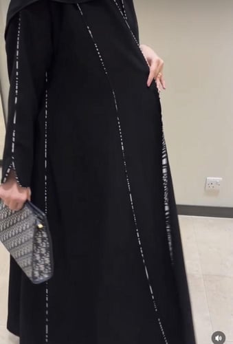 عباة كلوش قيطان ملون كامل العباه