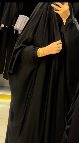 عباه ( تهامه) حرير كويتي ساده