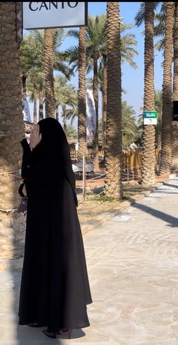 عباة التربل كلوش كتان