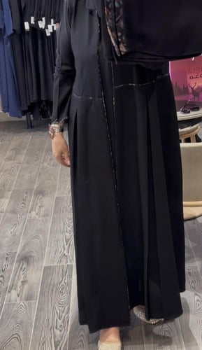 عباة ( اصايل ) قيطان كحلي