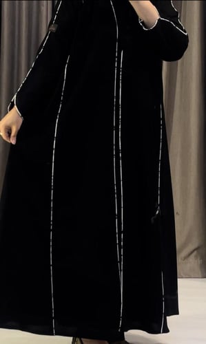 عباة كلوش قيطان ملون كامل العباه