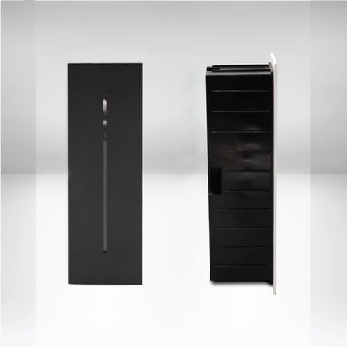 كشاف درج مستطيل اطار اسود