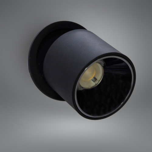 تراك لايت جبس 15 واط جرم اسود ضد التوهج